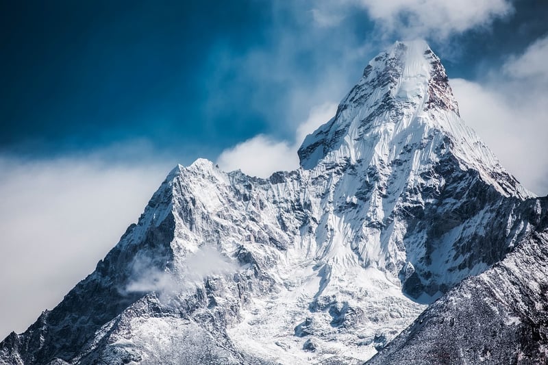 Scenic mountain landscape